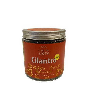 I am the spice Cilantro Crushed Coriander Leaves Spices Herbs for Middle East - African Kitchen 90g