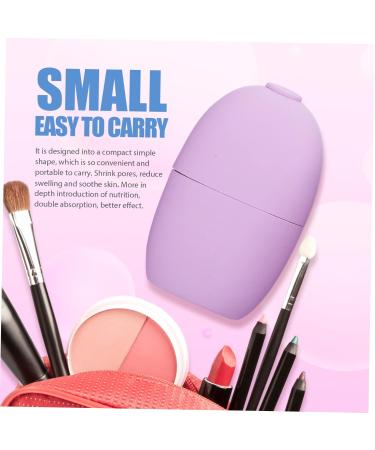 Buy NOLITOY Silicone Face Ice Roller - Purple Ice Facial Massage Tool for Glowing Skin | International Shipping Available - Buy Online on SooperMarket.com