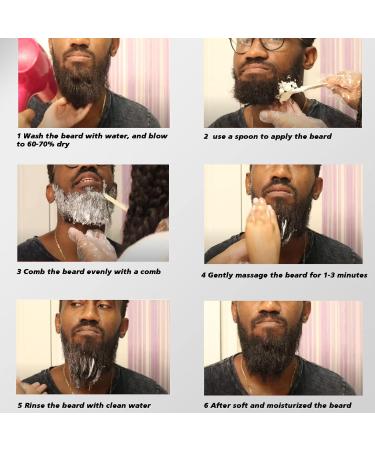 Moisturizing Beard Conditioner for Men - Smoothing & Frizz-Reducing Cream 2.8 oz | International Shipping - Buy Online on SooperMarket.com