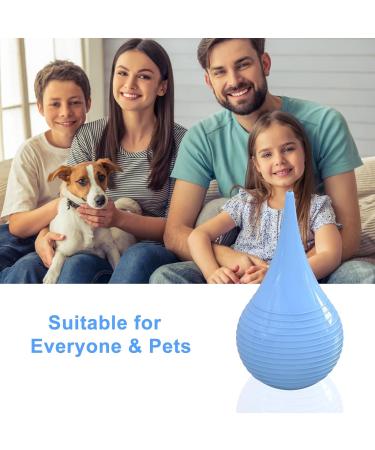 Rubber Ear Syringe BVN Hand Bulb 60ml - Ear Wax Removal for Adults and Children - Blue Texture - Buy Online on SooperMarket.com