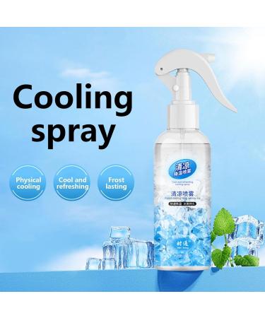 Lesunbak Cooling Spray for Body Cooling Face Mist Soothing and Protective 100ml Spray for Face and Body Summer Cooling Accessories to Keep Cool in the Heat - Buy Online on SooperMarket.com