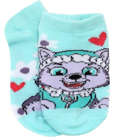 Nickelodeon Girl's 5 Pack Paw Patrol No Show Socks - Sky Blue, Small - Buy Online on SooperMarket.com
