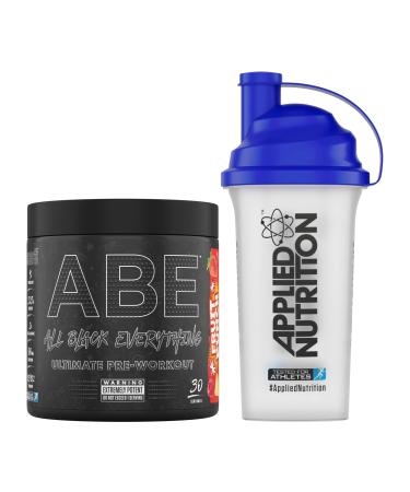 Applied Nutrition Bundle ABE Pre Workout 375g + 700ml Protein Shaker - Parent (Fruit Punch)