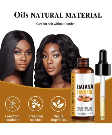 Go Ho Batana Oil for Hair Growth(50ml) Hair Growth Serum Hair Growth Oil with Castor Oil Coconut Oil for Women and Men Moisturizing & Strengthening Serum for Scalp & Hair Care - Buy Online on SooperMarket.com