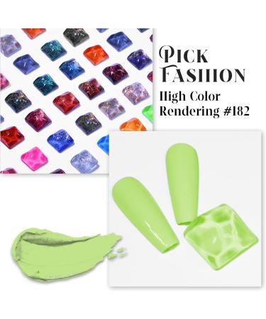 Lavender Violets 15ml Gel Nail Polish in Spring Light Green | Soak Off UV LED Lamp Cure | Manicure & Pedicure with Fructus Apple A0252 - Buy Online on SooperMarket.com