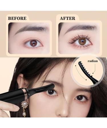 Heated Eyelash Curler 4 Heating Levels Electric Eyelash Curler Eyelash Curlers with Comb and LED Display USB Rechargeable 5 Min Auto Off Lash Curler Gifts for Her Lash Curler - Buy Online on SooperMarket.com