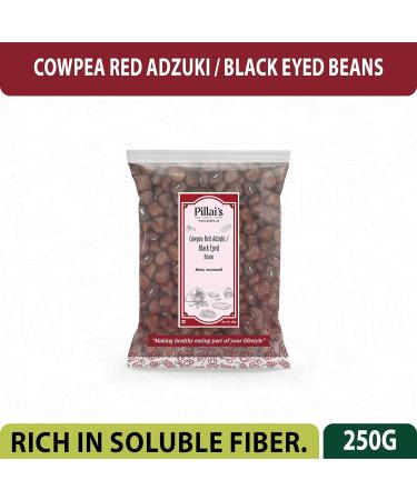 Pillai's Cowpea Red Adzuki/Black Eyed Beans - 250 grams - Buy Online on SooperMarket.com