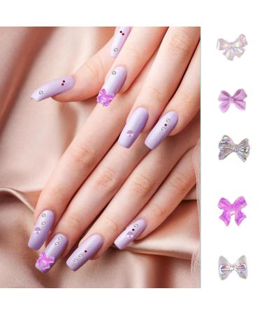 500 Pieces Nail Charms & 3D Decorations - Cute Bear Flower Hearts for Nail Art & DIY Cell Phone Case - Buy Online on SooperMarket.com