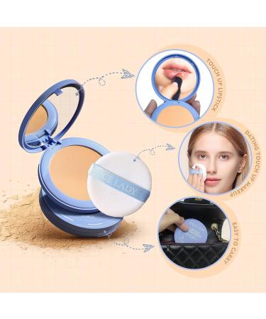 SACE LADY Oil Control Face Pressed Powder - Matte Smooth Setting Makeup for Waterproof Long-Lasting Finish - Cruelty-Free, 0.28oz - Buy Online on SooperMarket.com