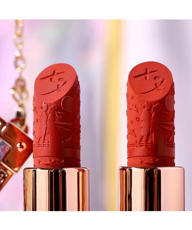 Satin Matte Waterproof Lipstick Set | Erinde 3Pcs Laser Lipstick | Long Lasting & Moisturizing | Valentine's Day Gift - Buy Online on SooperMarket.com