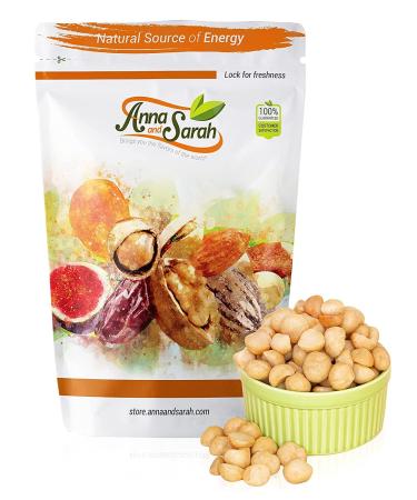 Anna and Sarah Oil Roasted and Salted Macadamias Nut in Resealable Bag 16 Oz 16 oz (Pack of 1)