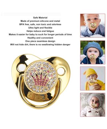 Newborn Pacifier - Ergonomic Soft Baby Pacifier - Safe PP Curved Design for Comfortable Play - Buy Online on SooperMarket.com