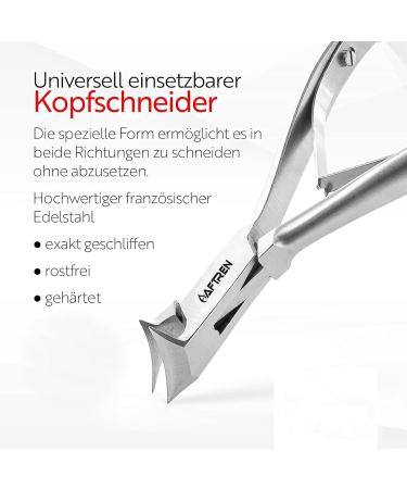AFTREN 14cm Thick Ingrown Toenail Nippers Professional Nail Clippers Nail Clippers J2 Stainless Steel Pedicure Tools (Silver 5.5 Inch) Silver 5.5 Inch - Buy Online on SooperMarket.com