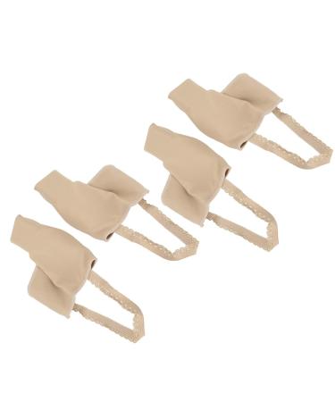 2 Pairs Hallux Valgus Bunion Corrector Big Toe Separator Sleeve Foot Care Correction Tool (M)