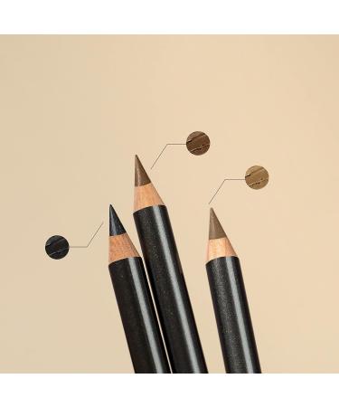 CHADO Brow Boost Eyebrow Pencil with Castor Oil - Shape Fill & Define Brows for Natural Long-Lasting Results - Precise Taupe 650 Application - Buy Online on SooperMarket.com