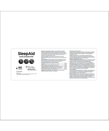 Maxion SleepAid Extra with Skullcap and Ashwagandha to Help Promote Sleep and Increase Total Sleep Time 60 Vegetable Capsules - Buy Online on SooperMarket.com
