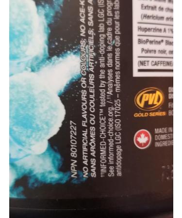 PVL Gold Series Domin8 | Pre-workout Superfuel - full dose Preworkout - 520 g - (Orange Krush'd) - Buy Online on SooperMarket.com