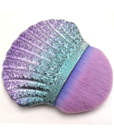 Mikinona Single Handle Powder Brush - Soft Travel Blusher & Foundation Makeup Tool - Portable Cosmetic Brush for Flawless Application - Buy Online on SooperMarket.com