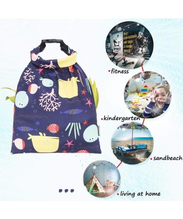 Hisprout Grab and Go Waterproof Reusable Diaper Wet Bag - Duckling Print - Buy Online on SooperMarket.com