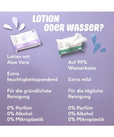 Na f Plastic-Free Lotion Wet Wipes Storage Box - 432 Pieces (8 x 54 Wipes) - Natural Ingredients for Baby & Face - Eco-Friendly eCommerce - Buy Online on SooperMarket.com