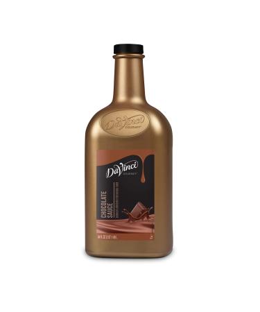 DaVinci Gourmet Chocolate Sauce, Chocolate, 64 Fl Oz Chocolate 64 Fl Oz (Pack of 1)