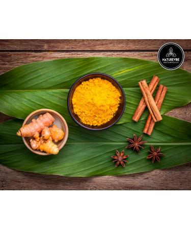 Organic Turmeric Root Powder with Curcumin (1lb) | Gluten-Free, Non-GMO, Keto Friendly | Immunity Booster Indian Seasoning - 16oz - Buy Online on SooperMarket.com