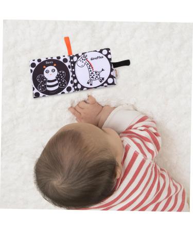 Abaodam 3st Fabric Book - Educational PlayOsmo Learning Toy for Toddlers | White Baby Books & Stuffed Toys for Children - Buy Online on SooperMarket.com