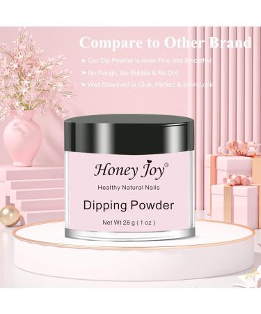 French Manicure Dipping Powder Set - Pink and White Colors - 28g/Box - No UV/LED Cure - Clear Natural Pink - 1oz - UKA - Buy Online on SooperMarket.com