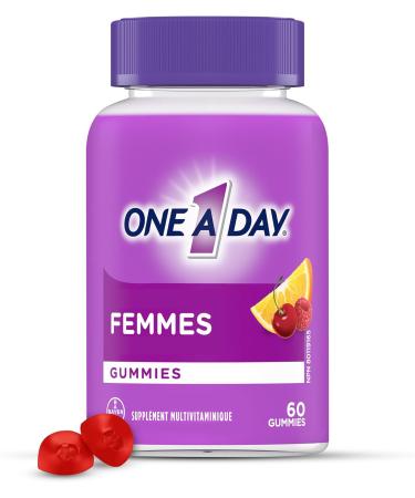 One A Day Women's Multivitamin Gummies - Daily Gummy Vitamins For Women With Vitamins A C D And Zinc To Support Immune Function Biotin For Healthy Hair Skin And Nails And More 60 Gummies - Buy Online on SooperMarket.com