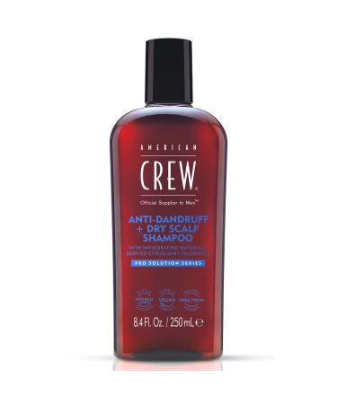 Anti-Dandruff + Dry Scalp Shampoo by American Crew  Citrus Mint Scent  8.45 Oz