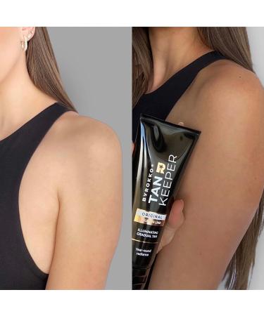 BYROKKO Tan Keeper (200 ml) Gradual Tanning Moisturiser Self Tan Body Cream with Premium Ingredients Vegan & Cruelty-free - Buy Online on SooperMarket.com