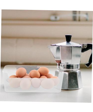 EXCEART 3pcs Small Shelf And Containers for Organizing Bin Fruit Container Size Holder Refrigerator Transparent 25.5X9.5X8.5CM - Buy Online on SooperMarket.com