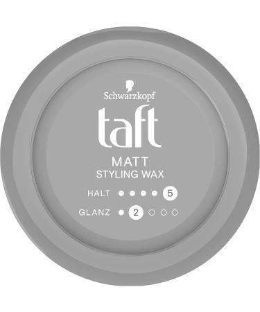 Taffeta Matt Styling Wax - Long-Lasting Hair Wax (75 ml) | 24h Hold & Matt Finish for Perfect Styles - Buy Online on SooperMarket.com