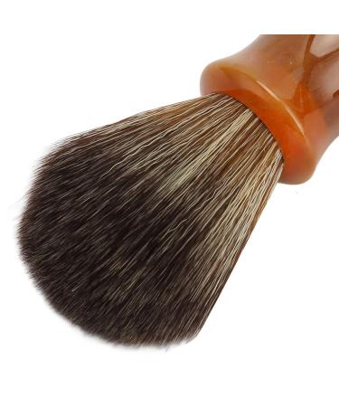Premium Portable Shaving Foam Brush for Men | Quick-Drying Beard & Neck Dust Brush | Imitation Bristles Facial Care Tool - Buy Online on SooperMarket.com