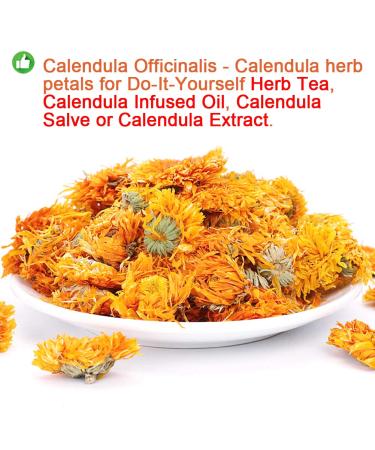 Buy 100% Natural Calendula Tea - Herbal Marigold Flower Tea for Weight Loss | Organic Chinese Flower Tea 35g - Buy Online on SooperMarket.com