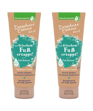 Pack of 2 Dresdner Essence Foot Balm Caught on Fresh Feet 2 x 75 ml
