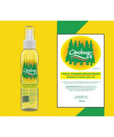 Citrobug - Essential Oils Based All Natural Mosquito/Insect Repellent (250ml) 125 ml (Pack of 1) Clear - Buy Online on SooperMarket.com