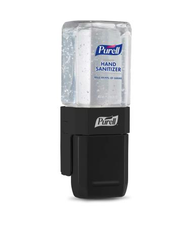 PURELL ES1 Hand Sanitizer Dispenser Starter Kit  Push-Style Dispenser with PURELL Advanced Hand Sanitizer Gel  450 mL Refill (Pack of 1) - 4424-D6