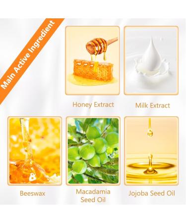 Lip Care Lip Balm Set - Honey Milk Moisturizing And Plump Lipbalm Set - Lip Hydration Exfoliating Minimizing Lip Lines Brightening Lip Repair - Lip Scrub Lip Balm Lip Oil Lip Mask - Buy Online on SooperMarket.com