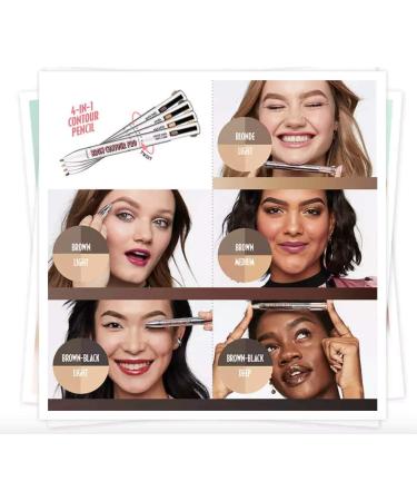 Benefit Brow Contour Pro 4-in-1 Pencil - Brown Medium | Defining & Highlighting - Buy Online on SooperMarket.com