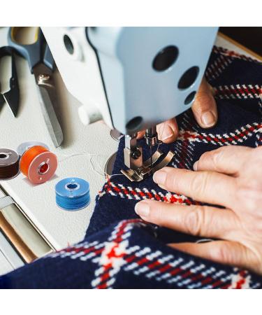 BetyBedy 36Pcs Bobbins and Sewing Threads with Bobbin Case - Pre-Wound Bobbins Set for Multiple Sewing Machines - Standard Size, Assorted Colors - Plastic - Buy Online on SooperMarket.com