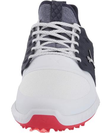 PUMA Ignite Pwradapt Caged Golf Shoe 10.5 - White/Silver/Peacoat - Buy Online on SooperMarket.com