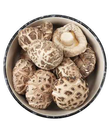 Dried Shiitake Mushrooms - Premium Grade, Soft Texture, Natural Grown, No Fumigation, 6 oz - Buy Online on SooperMarket.com