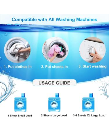 Eco-Friendly Laundry Detergent Sheets - 200 Fresh Linen Scent Strips for 200 Loads | Lightweight & Portable Hypoallergenic & Space-Saving Solution - Buy Online on SooperMarket.com
