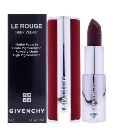 Givenchy Le Rouge Deep Velvet Matte Lipstick - N38 Grenat Fume for Women - 0.11 oz Lipstick