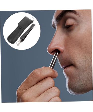 Buy Men's Nose and Ear Trimmer Set - Precision Nasal Clippers & Tweezers for Perfect Grooming - Buy Online on SooperMarket.com