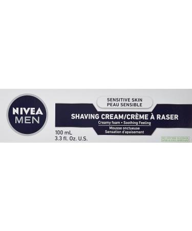 Nivea Men Shaving Cream Sensitive - Soothing Formula for Smooth Shaves | Buy Internationally - Buy Online on SooperMarket.com