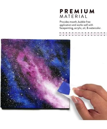 Artist's Choice Paint Sponge Wedges - Pack of 100 | Angled Foam Painting Tool for Easy Texture Application and Even Coverage | Latex-Free for Face Painting, Art & Home Projects - Ideal for Beginners & Experts - Buy Online on SooperMarket.com