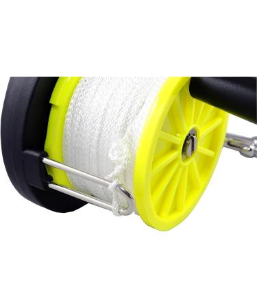 Typhoon Scuba Diving Cave Tec Wreck Reel - 150ft Braided Nylon Line - Buy Online on SooperMarket.com
