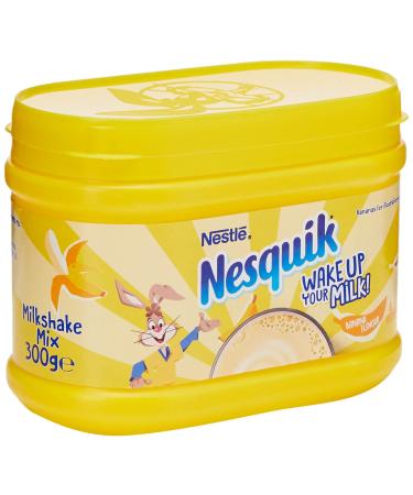 Nesquik Banana Milkshake Mix 300g 300 g (Pack of 1)